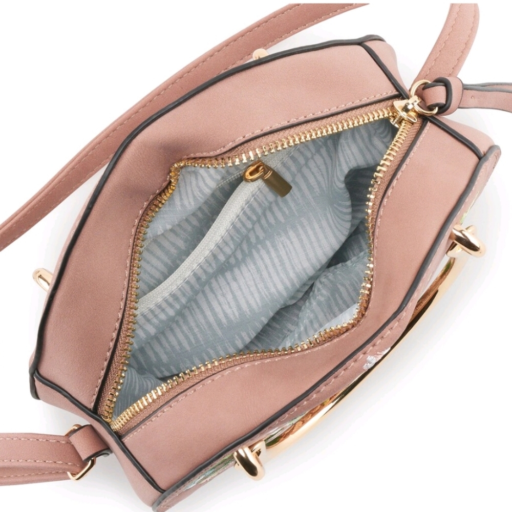 🆕️WOMEN'S FLORAL EMBROIDERED CANTEEN STYLE BAG - Picture 4 of 7